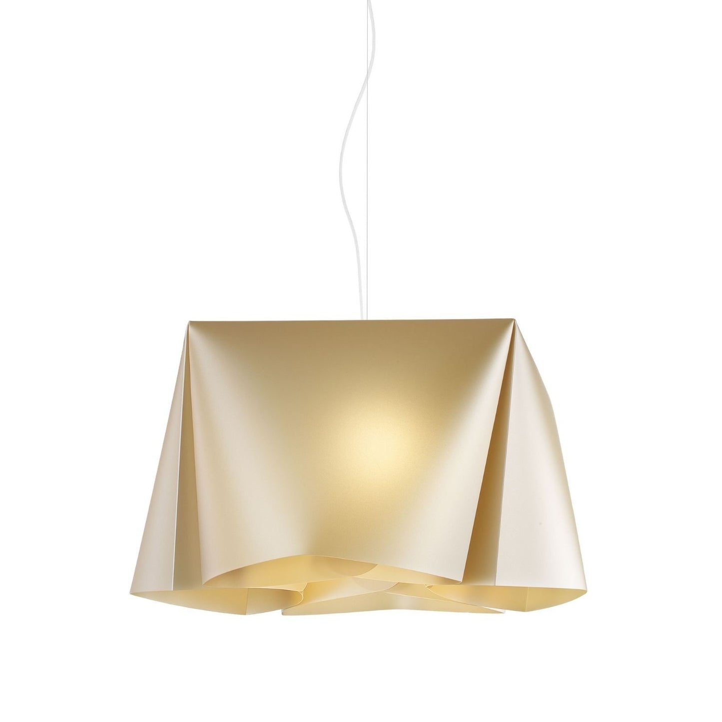 Sospensione New Gold in Metallo Cromato Cm. 45 x 21h
