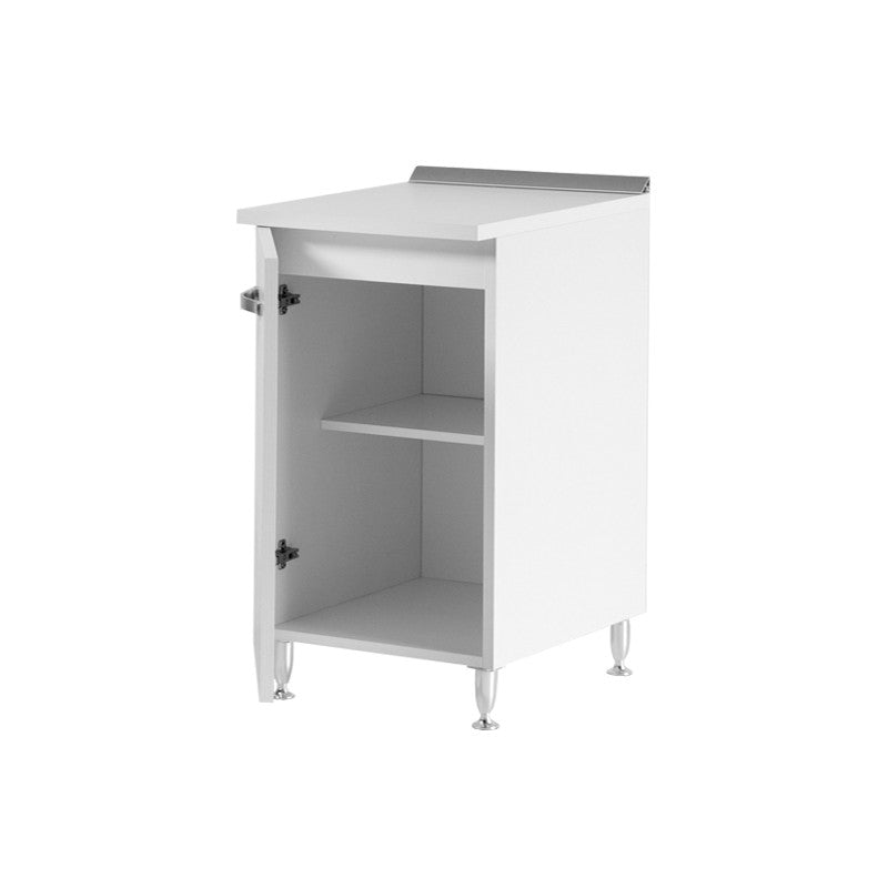 Mobile per cucina Bianco Frassinato 1 anta Cm 40x50xH 85