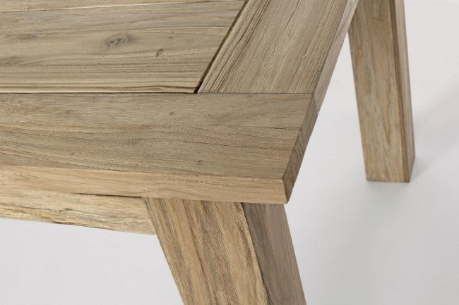 Tavolo da esterno Rettangolare in Legno Teak FSC cm 200/260x 100x h 78