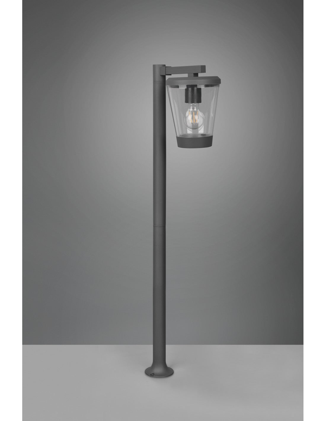 Palo Da Esterno Cavado Lanterna Vintage Alluminio Antracite IP44 Trio Lighting