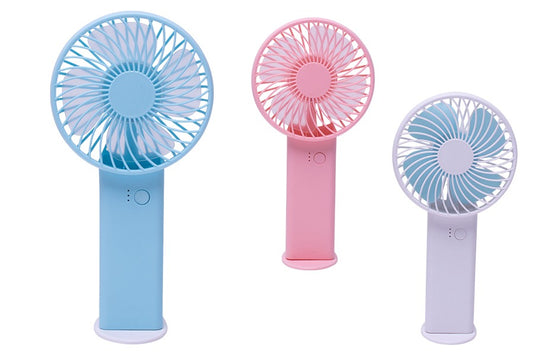 Ventilatore Portatile a 3 Velocità con Batteria a Lunga Durata - Ventola di Raffreddamento da Tavolo