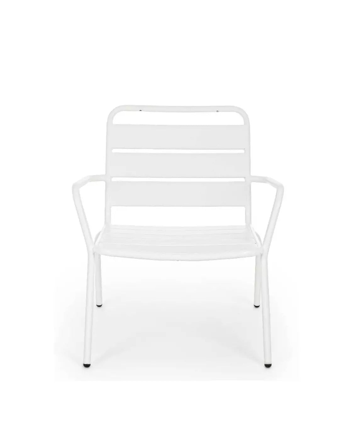 Poltrona da esterno bianca 65x74x71h cm