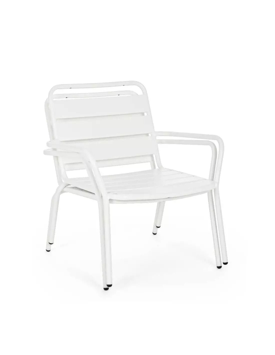 Poltrona da esterno bianca 65x74x71h cm