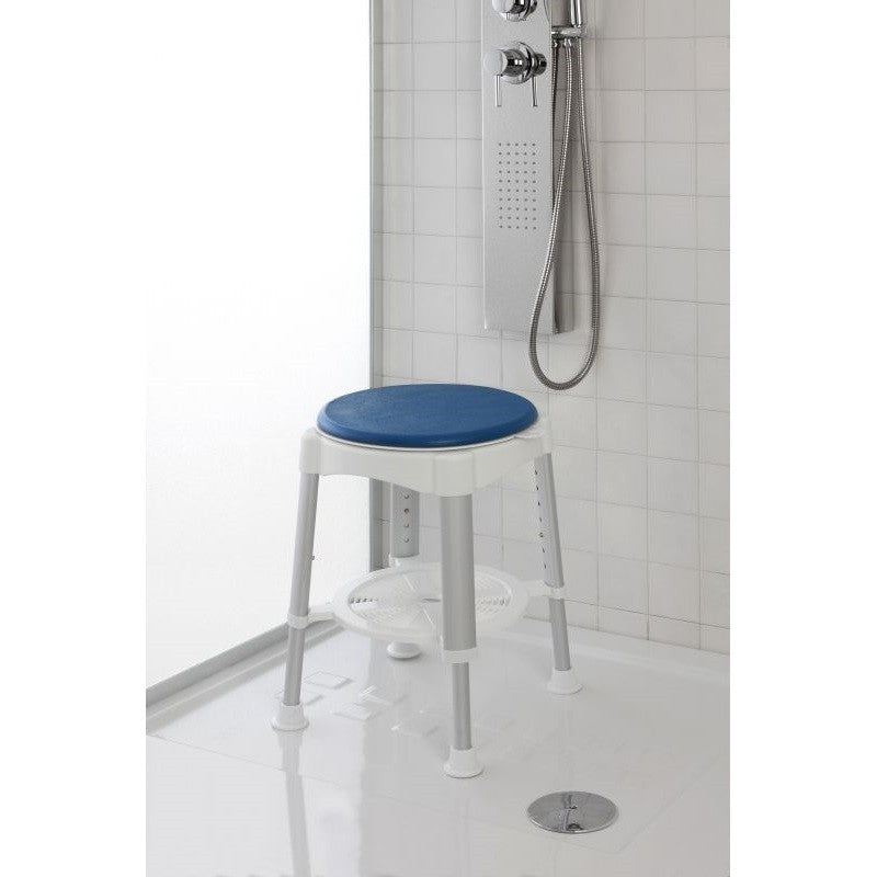 Sgabello in alluminio per Doccia 52x52x h58 cm