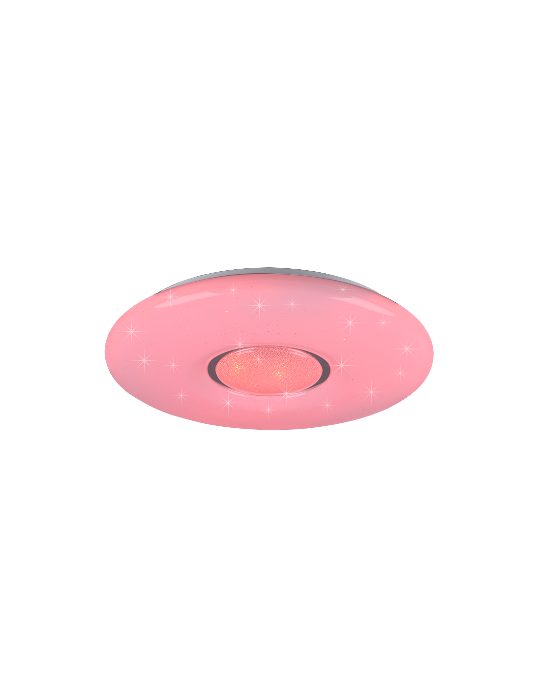 Plafoniera Moderna Led Dimmer RGB Lia Effetto Cielo Stellato Trio Lighting