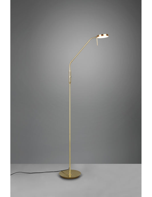 Piantana Ottone Monza Led Touch Dimmer Trio Lighting