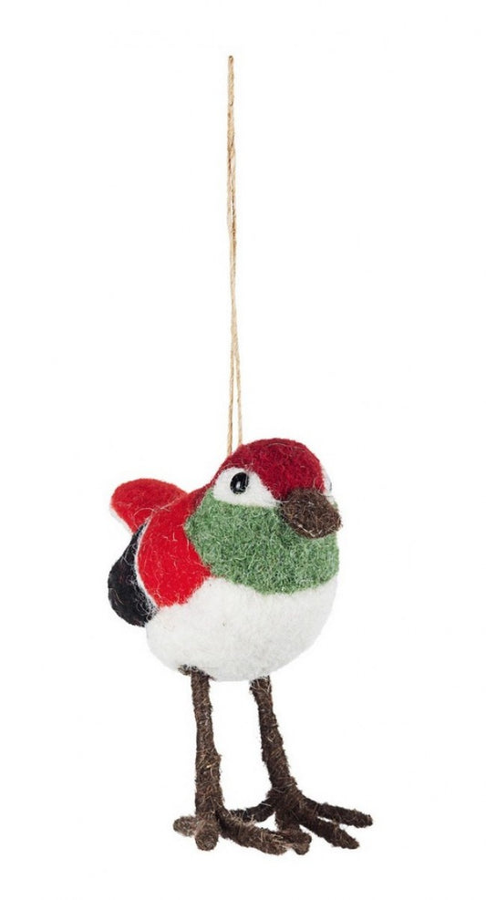 6x Pendaglio Jazzy Uccellino