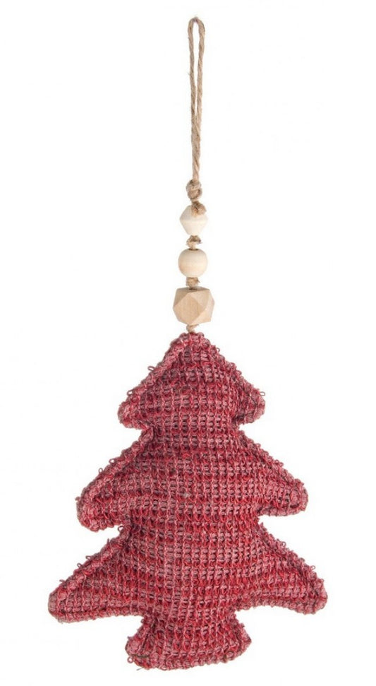 12x Pendaglio Nora Albero Rosso
