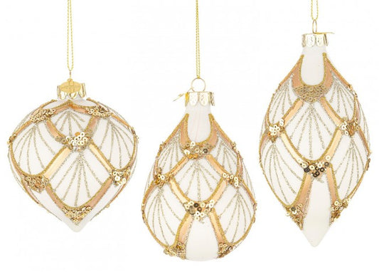 12x Pendaglio Vt Lux Oro Bianco