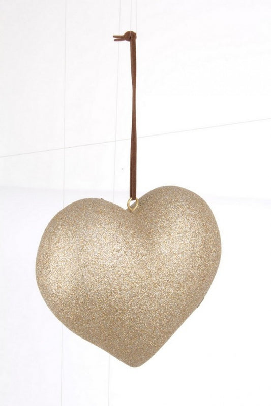 6x Pendaglio Vittoria Cuore Champagne L