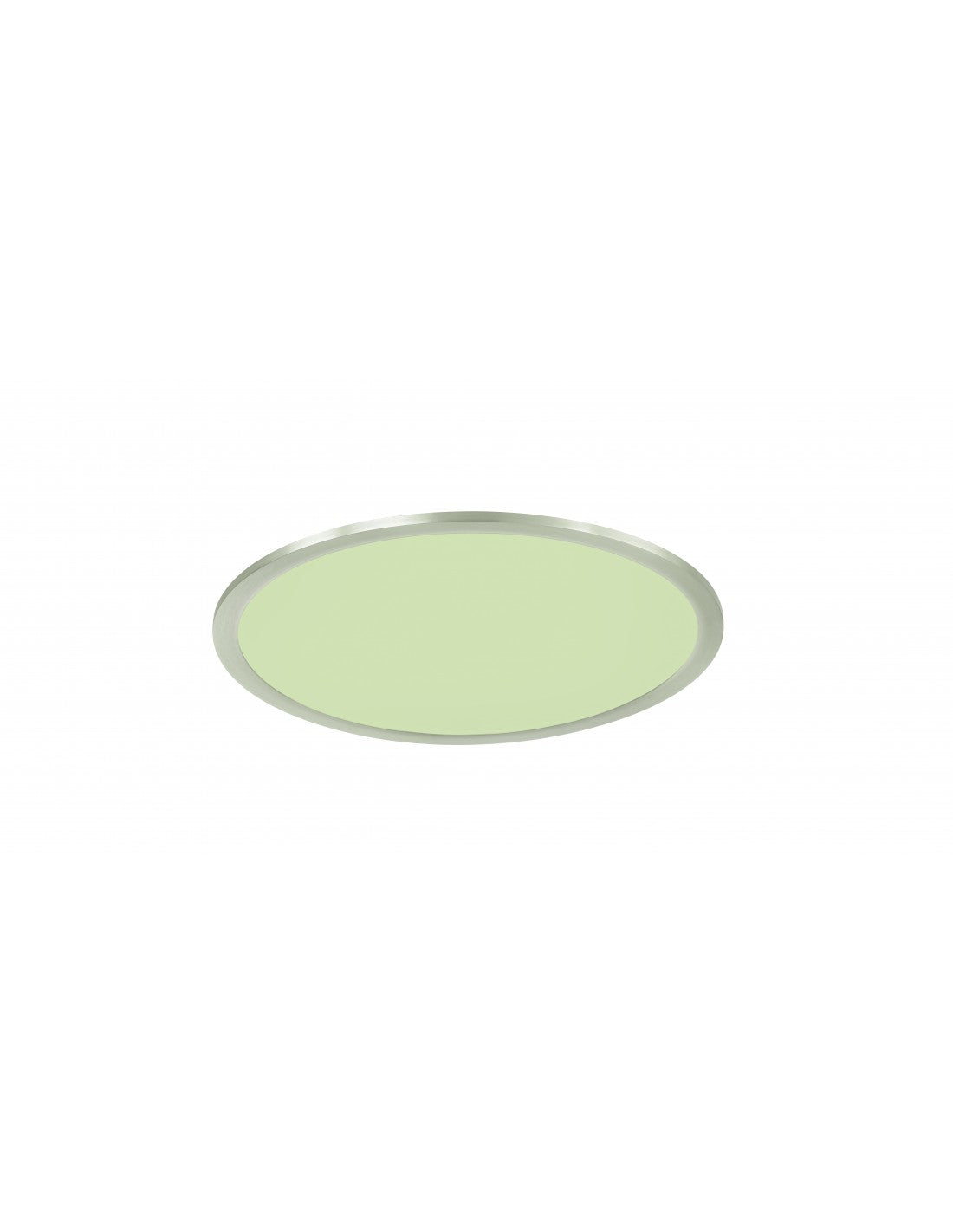 Plafoniera Rotonda Griffin Led Dimmerabile Rgbw Nichel Ø60 cm Trio Lighting
