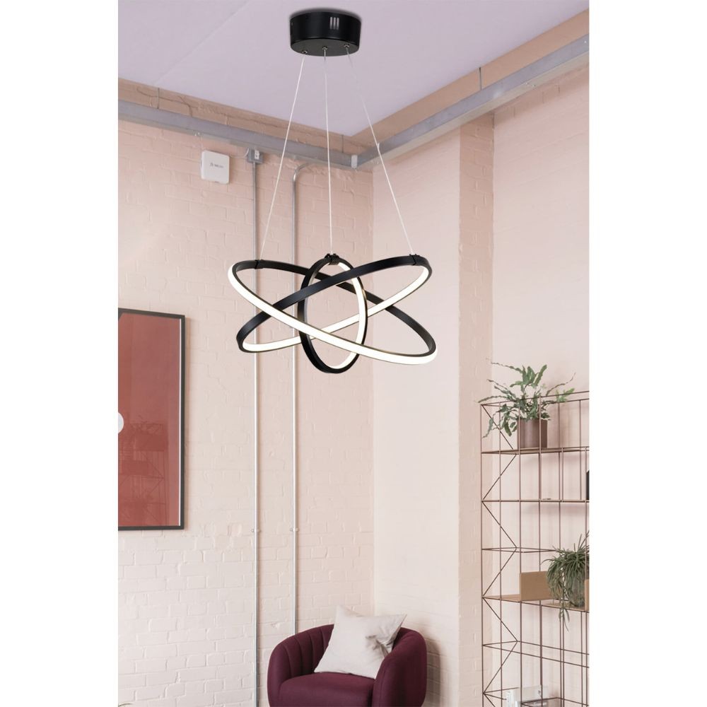 Lampada a sospensione Costana tre cerchi Led MDL4236 EFFEZ