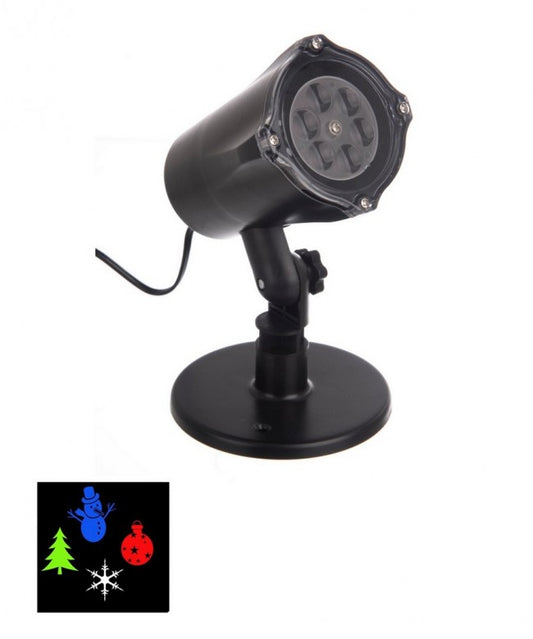 12x Proiettore Natale Mov.Ip44 Disp12Tryme