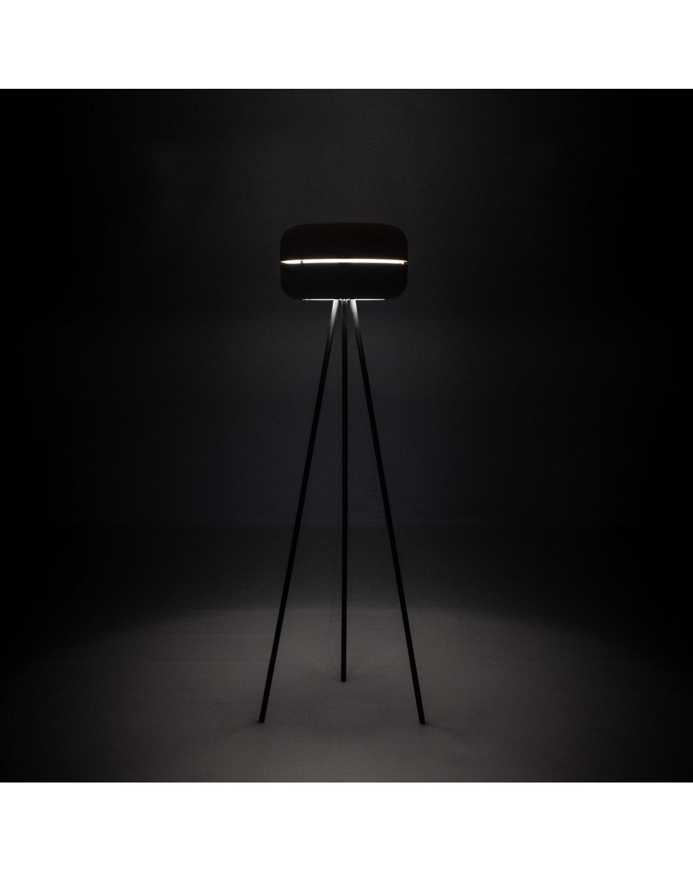 Lampada da terra Idra in metallo rosa e grigio STS