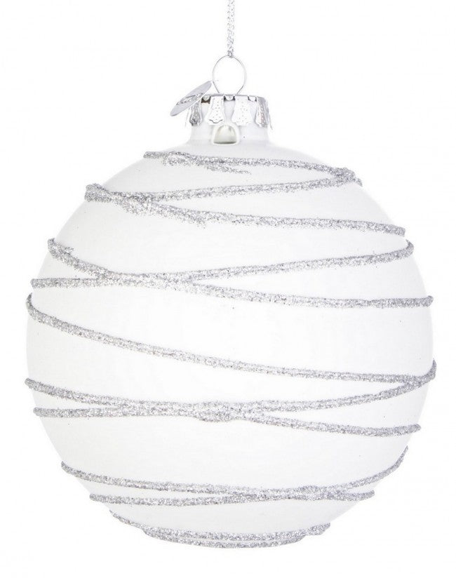 8x Sfera Vt Glam Bianco D100