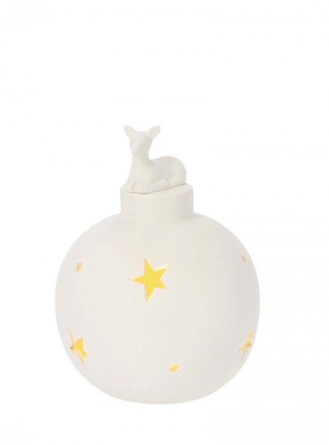 12x Decorazione Sfera Deer H14,3 C