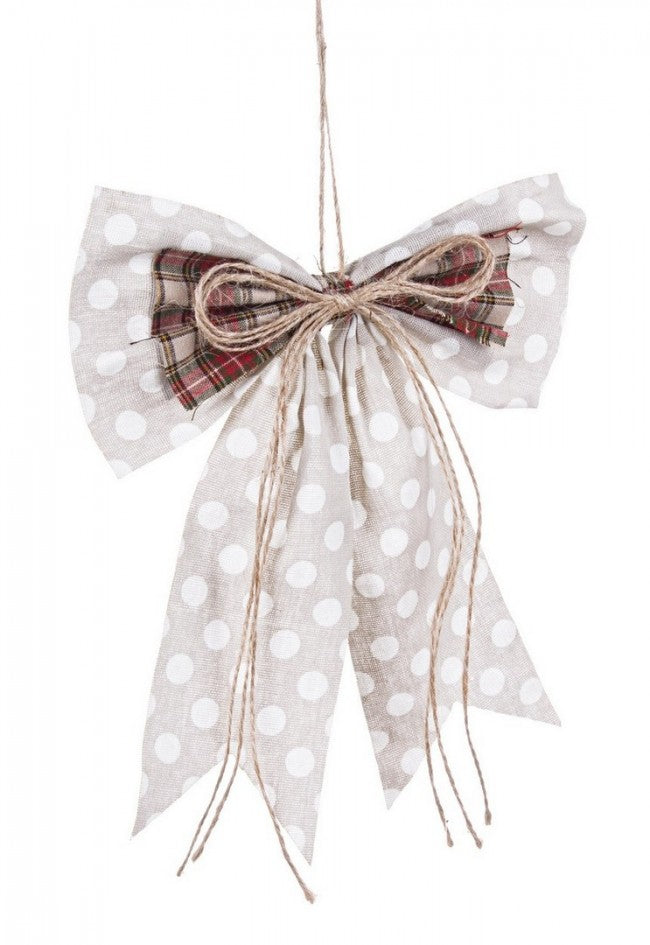 12x Pendaglio York Fiocco Pois L