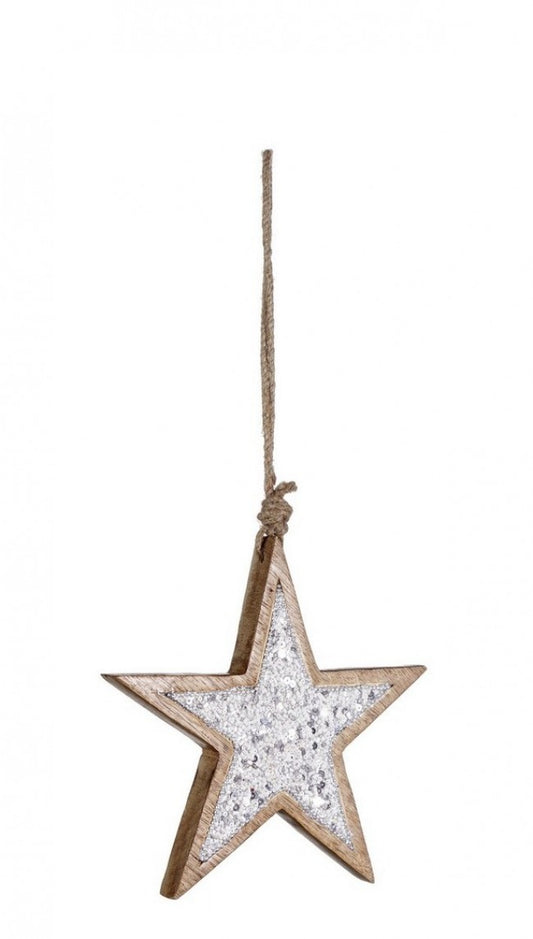 4x Pendaglio Fraser Stella Argento S