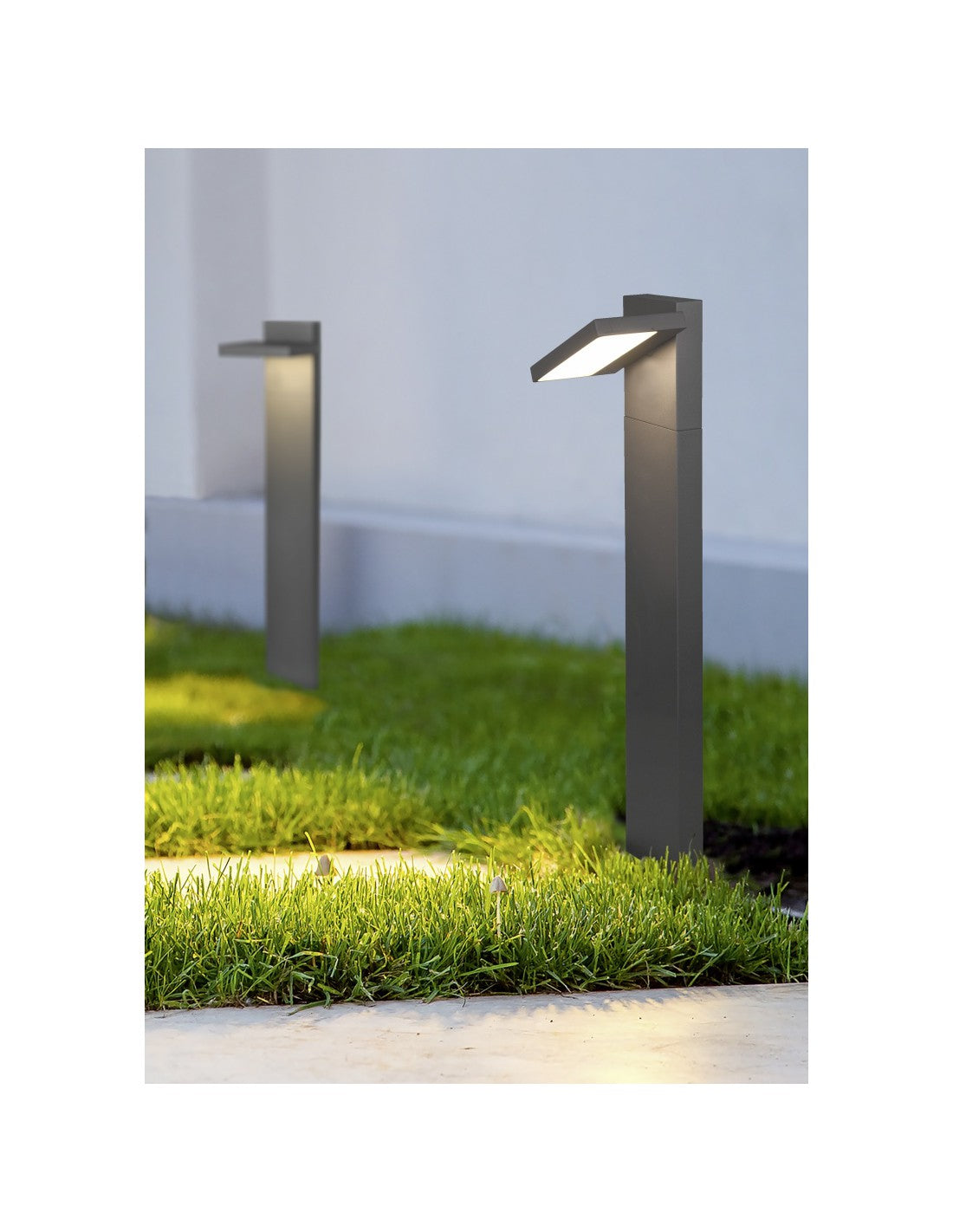 Paletto Per Esterno Led Alluminio Antracite Horton IP54 Trio Lighting