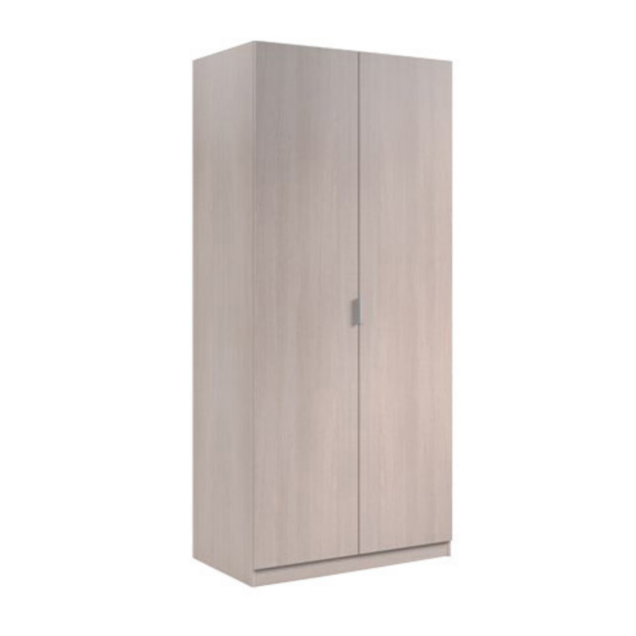 Armadio 2 Ante Cm. 81 x 52 x 180h Rovere Chiaro