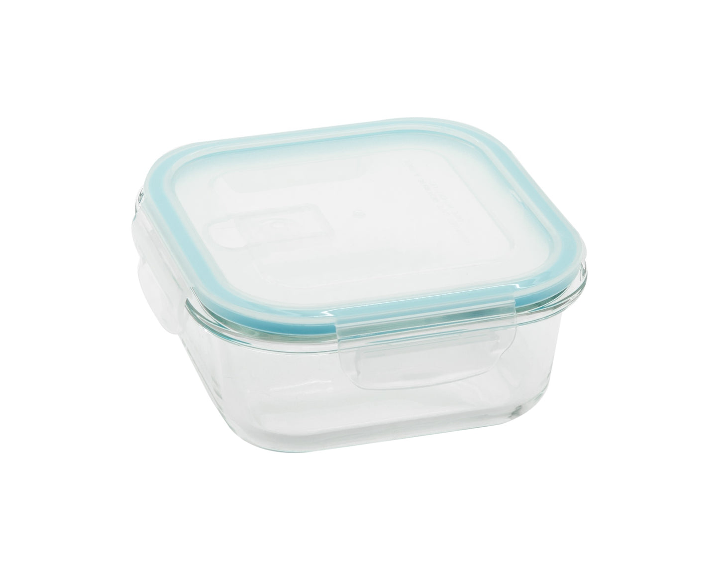 Contenitore Quadrato Con Coperchio Con Sfiato 800 Ml Vetro