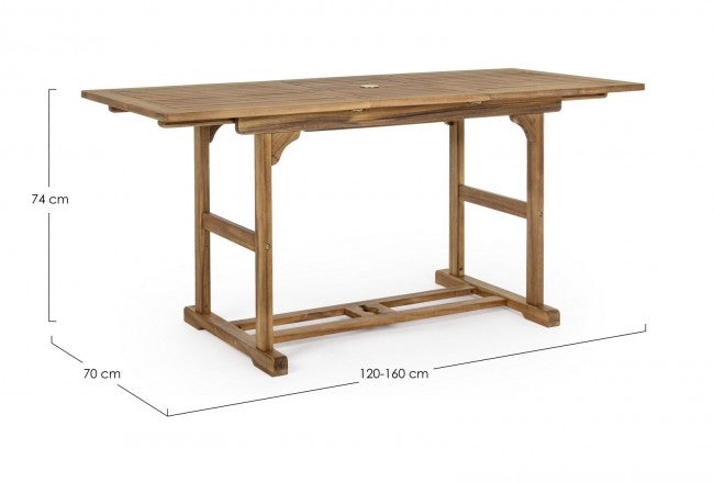 Tavolo Noemi All. 120-160X70