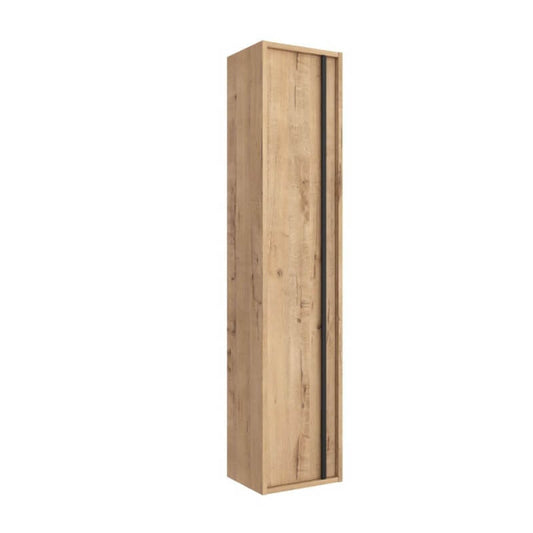 Colonna pensile bagno Romeo rovere ostippo 30x24x140