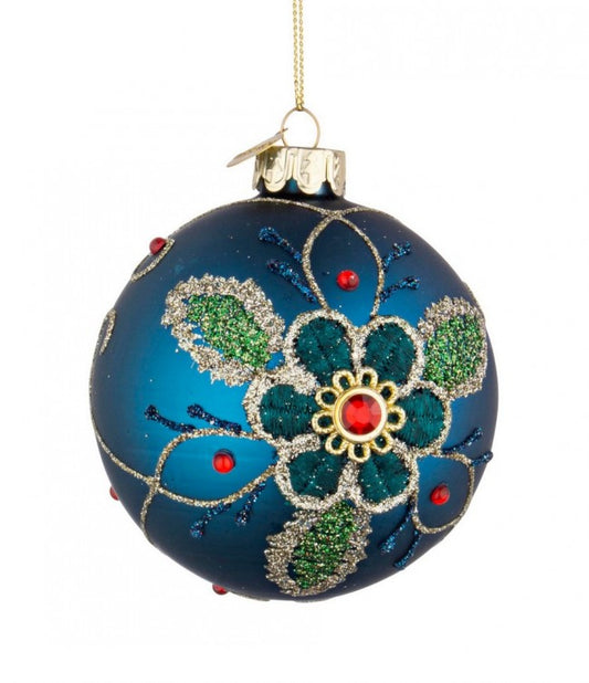 12x Sfera Vt Floret Blu D80