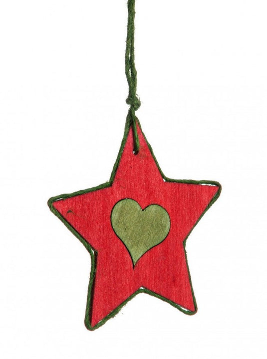 12x Pendaglio Bormio Stella Cuore S
