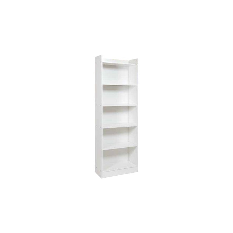 Mobile Libreria Bianco Frassinato 6 ripiani H180x64x29 cm