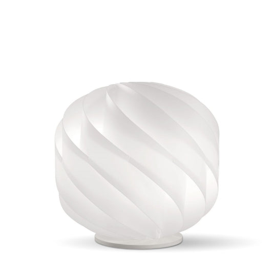 Lampada da Tavolo LAP Bianco in Plastica Cm. 25 x 24 h