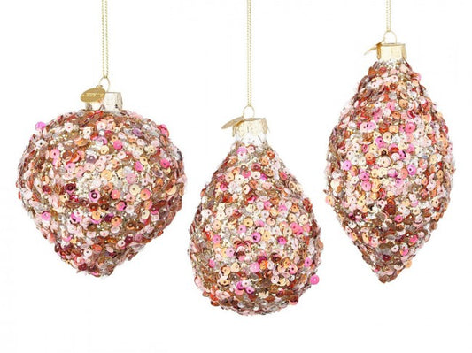 12x Pendaglio Vt Glow Rosa Ass3