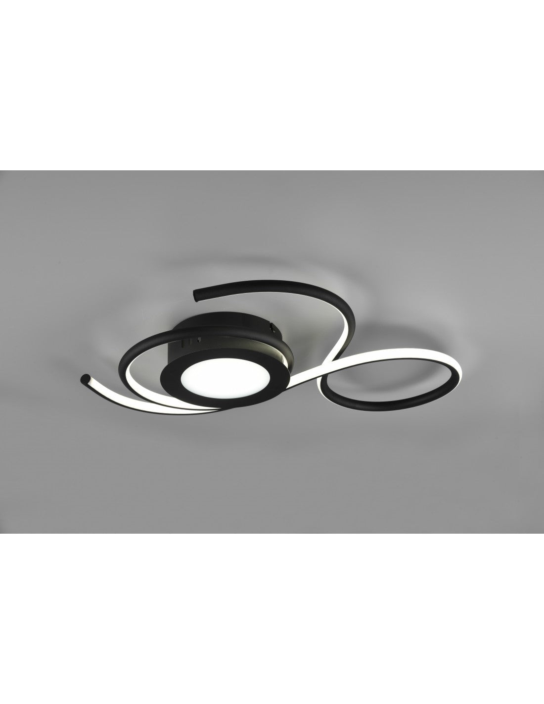 Applique Plafoniera Nera Design Moderno Led Dimmer Jive Trio Lighting