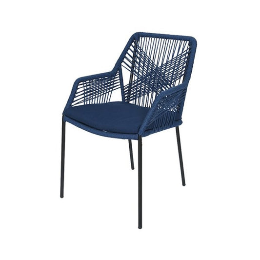 Sedia Da Giardino Siviglia Colore Blu