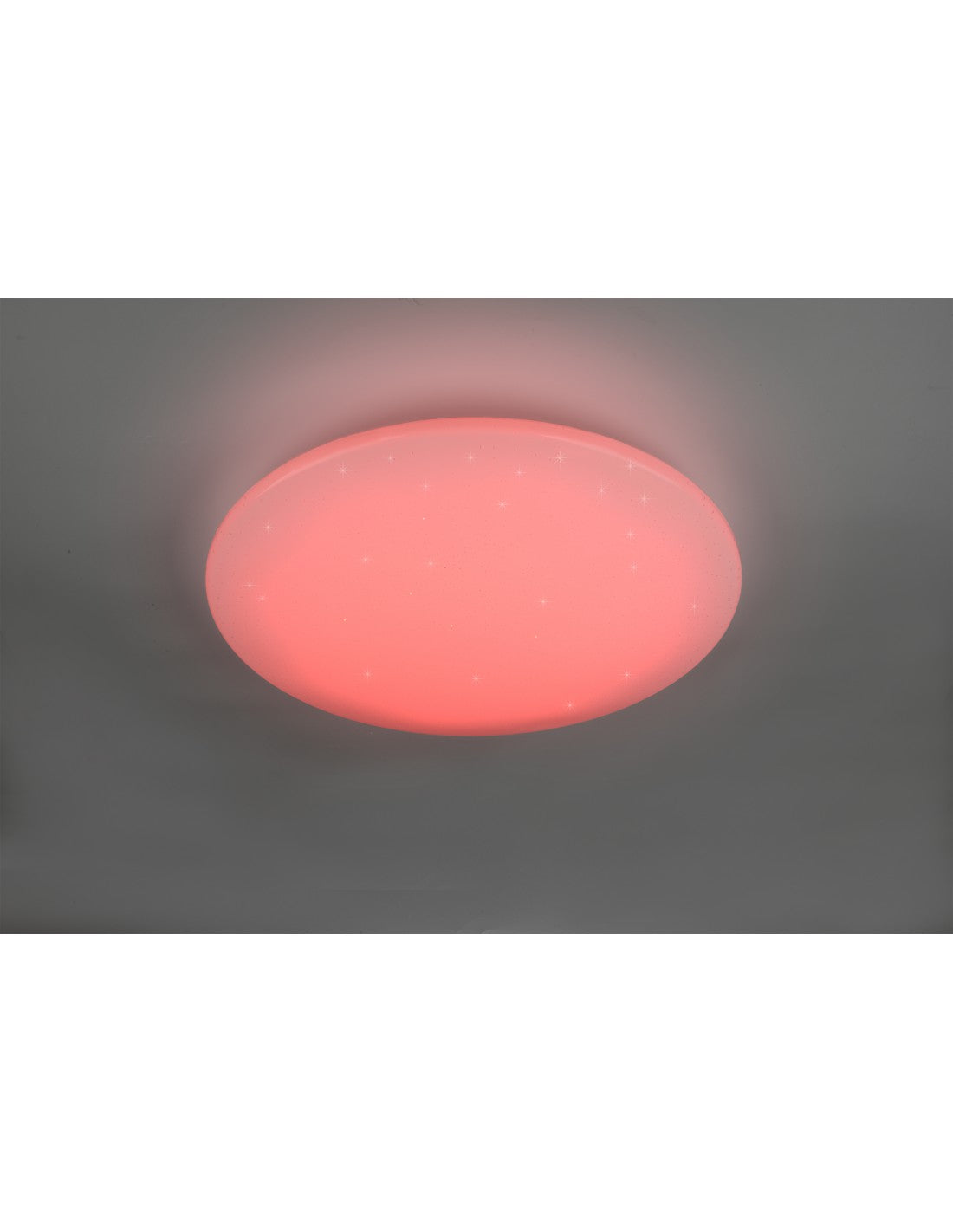 Plafoniera Rotonda Fara Moderna Led RGB Dimmerabile Bianco Ø60 cm Trio Lighting