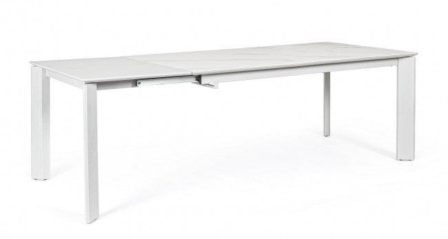 Tavolo allungabile Briva bianco grigio