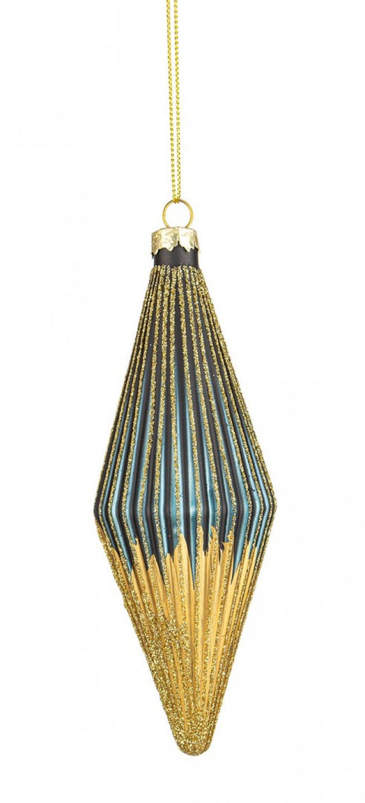 12x Pendaglio A Punta Vt Modish Blu