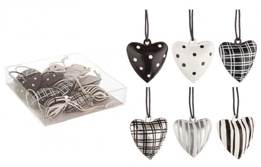 6x Conf12 Pendaglio Dotty Cuore Ass