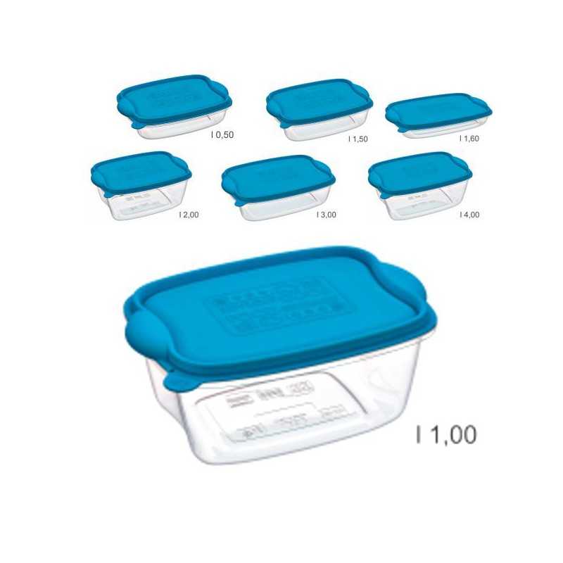 Contenitore rettangolare L 1.00 18X12 H 8 Mongardi
