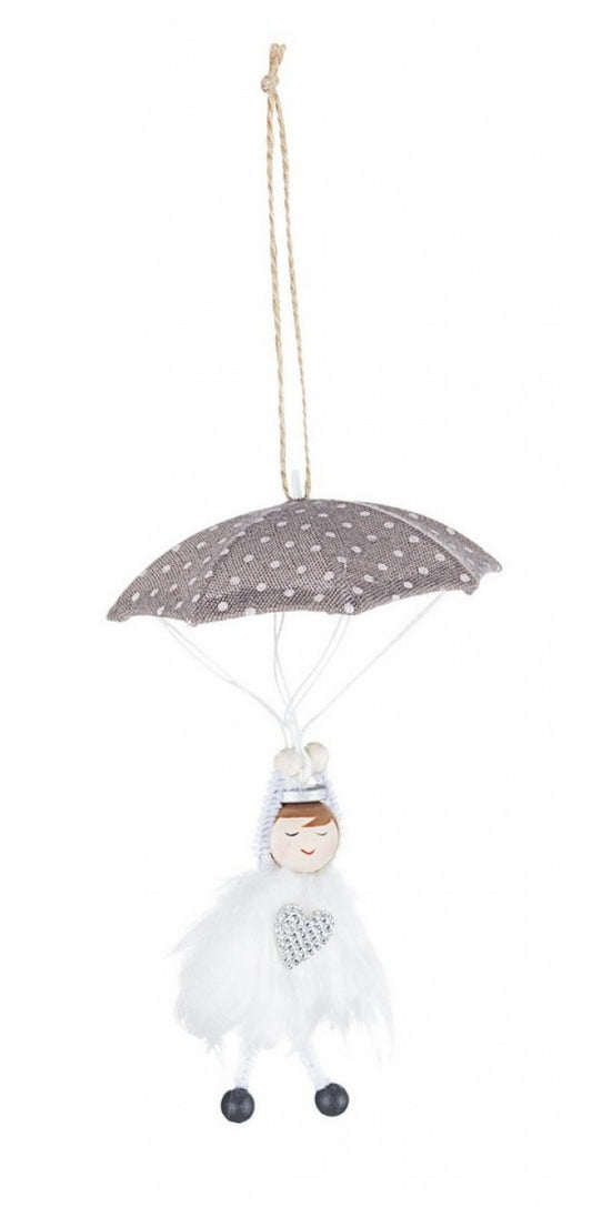 12x Pendaglio Wally Ombrello Angelo Bianco