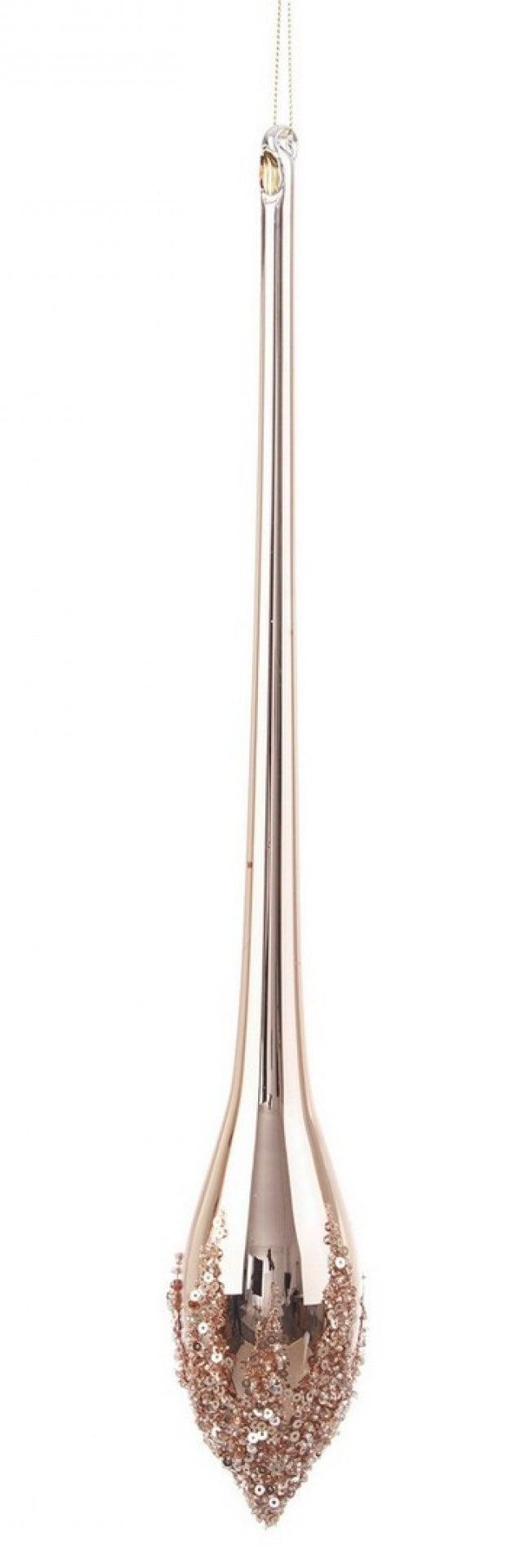 6x Pendaglio Vt Triumph Oro Rosa Goccia