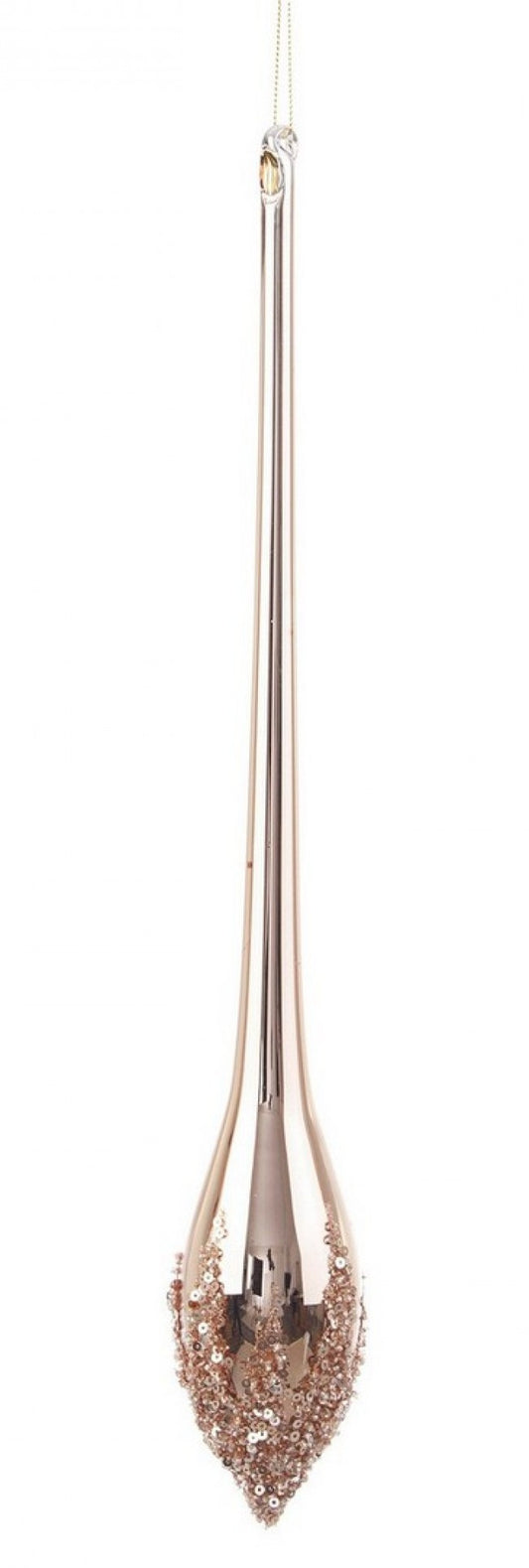 6x Pendaglio Vt Triumph Oro Rosa Goccia