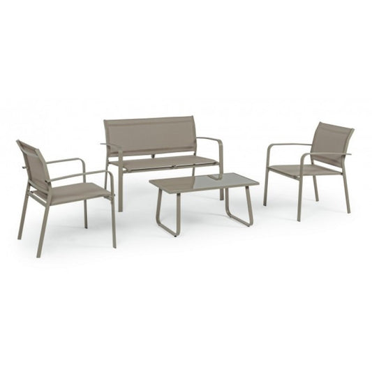 Set da giardino tortora Bizzotto  pz 4