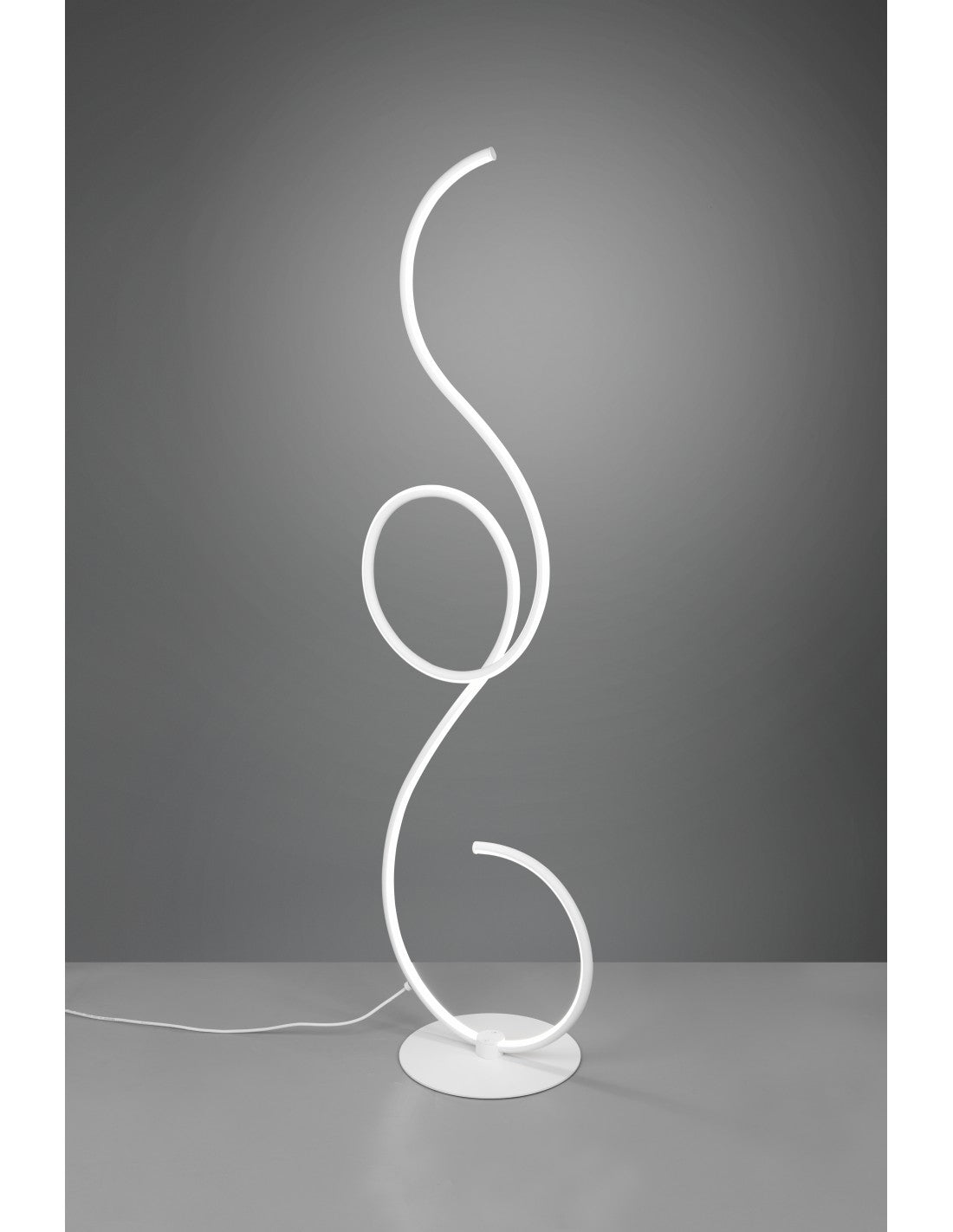 Piantana Da Salotto Moderna Bianca Led Dimmer Jive Trio Lighting