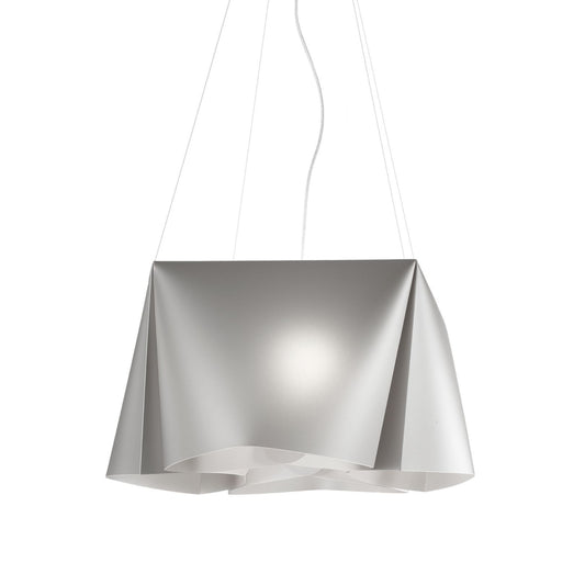 Sospensione Silver in Metallo Cromato Cm. 59 x 31h