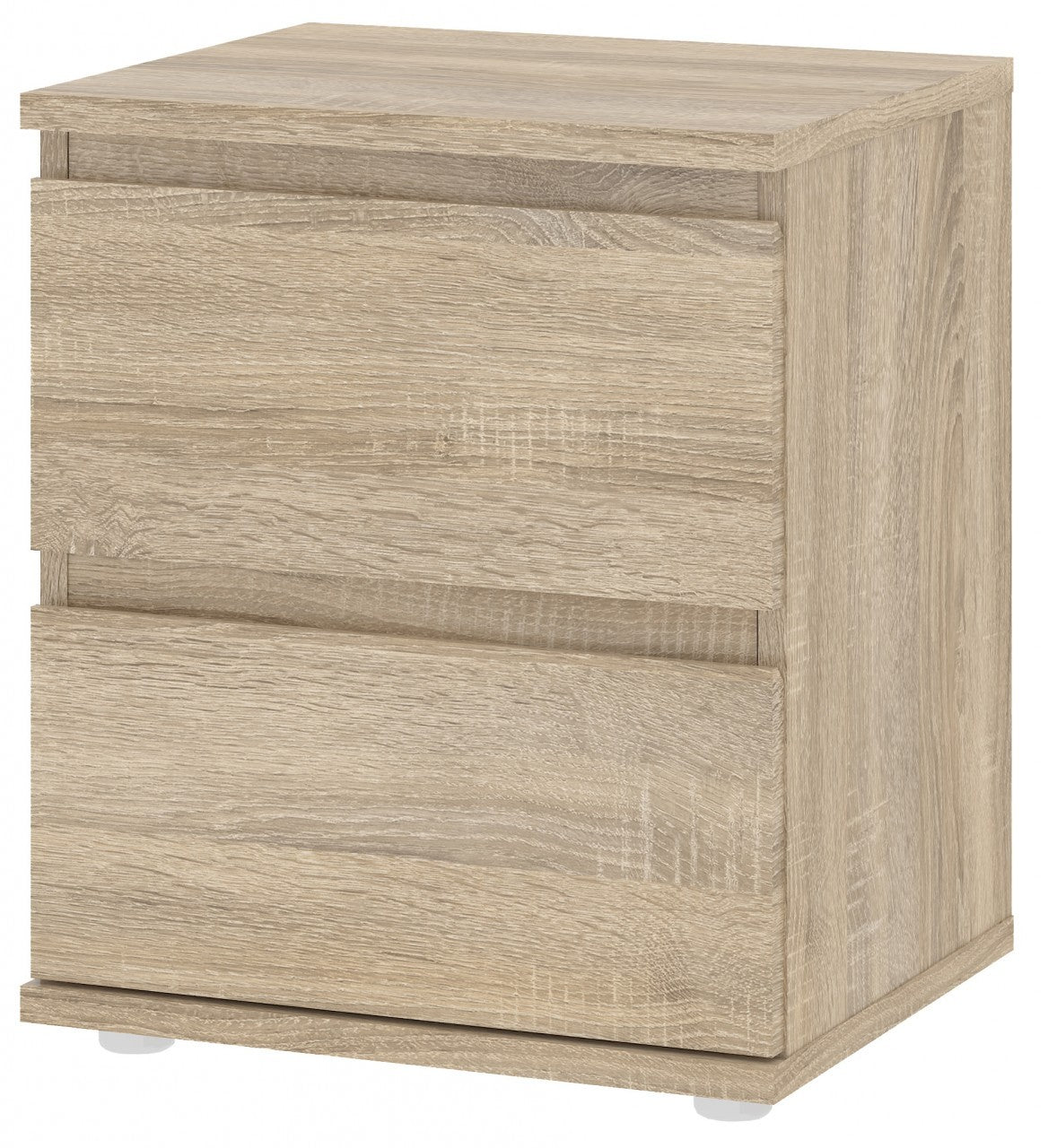 Comodino camera da letto rovere  cm 40 x 34 x 48 h