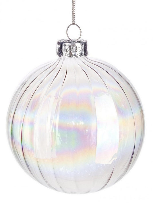 8x Sfera Vt Spicchio Iridescente  D100