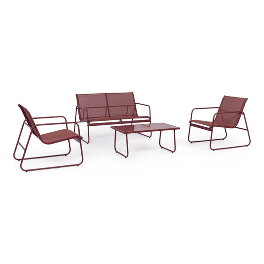Set 4 pz Salotto da esterno Markus Pepper
