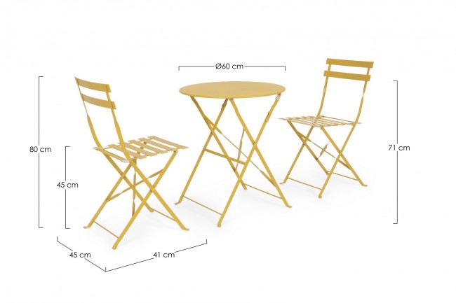 Set3 Bistrot Wissant Ocra