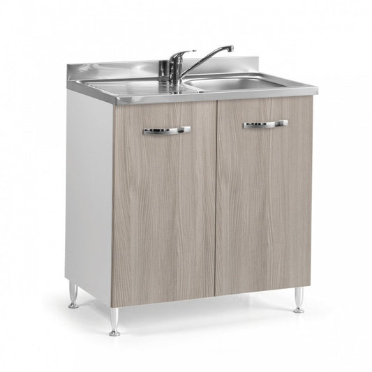 Sottolavello per cucina olmo 2 ante Cm 80x50xH 85